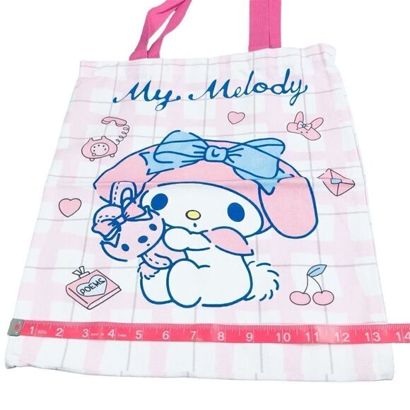Sanrio My Melody Canvas Shoulder Tote Bag - Picture 7 of 9
